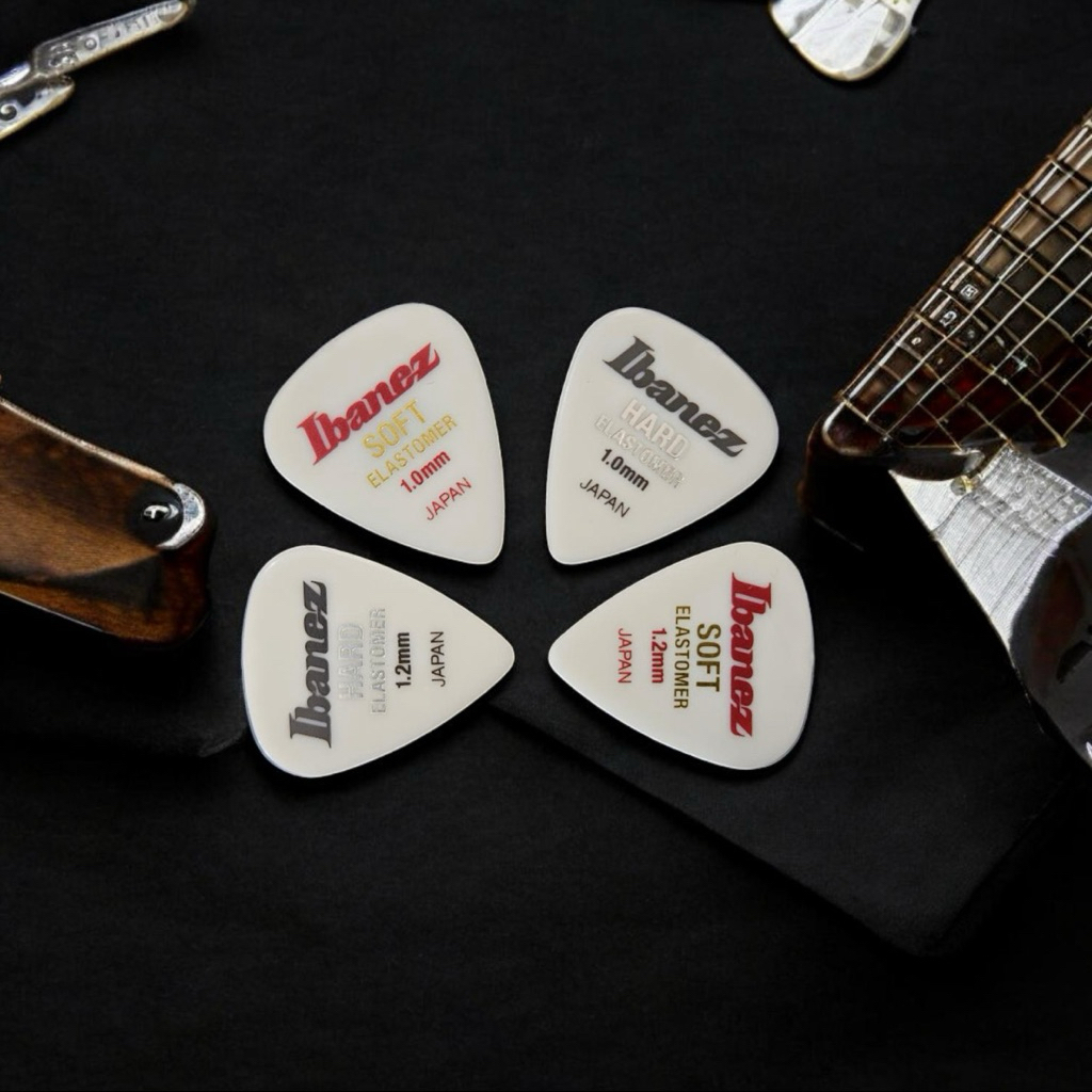 Pick Gitar Ibanez Elastomer EL14 Original From Japan