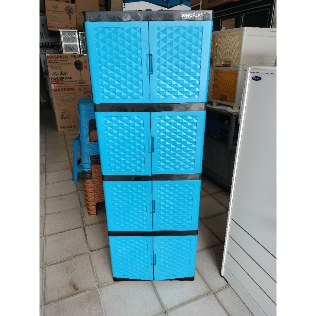 Lemari plastik 4tingkat
