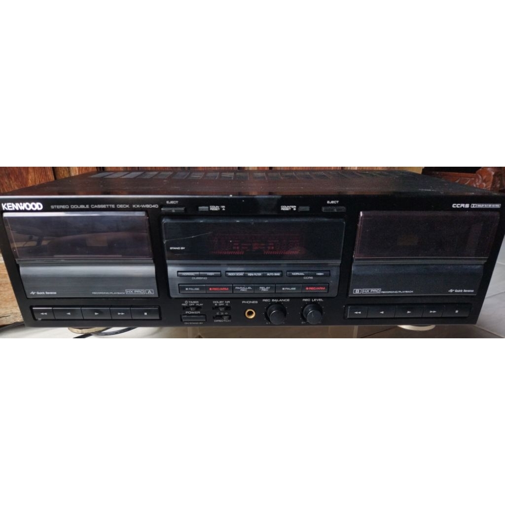Tape deck kenwood dobel deck full Autoreverse normal mulus