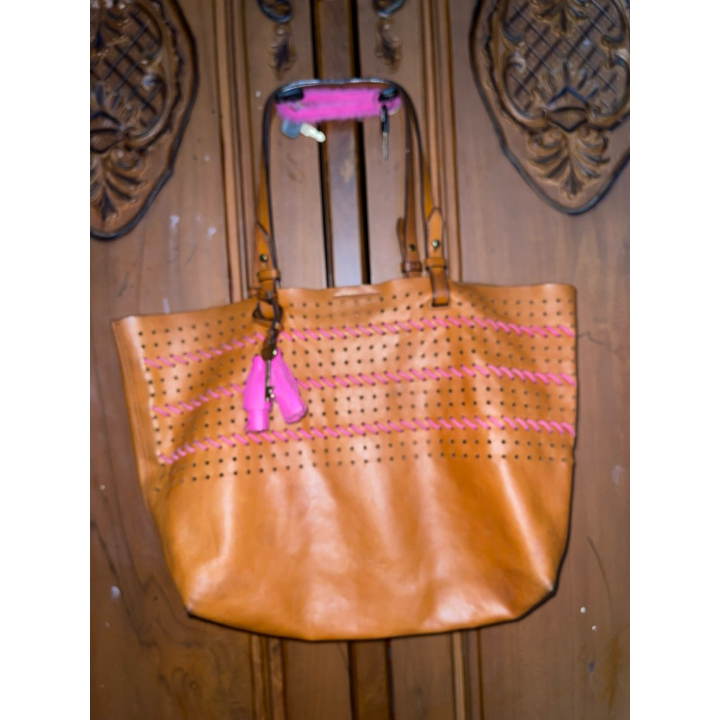 Tas Tote Rachel Vintage Brown