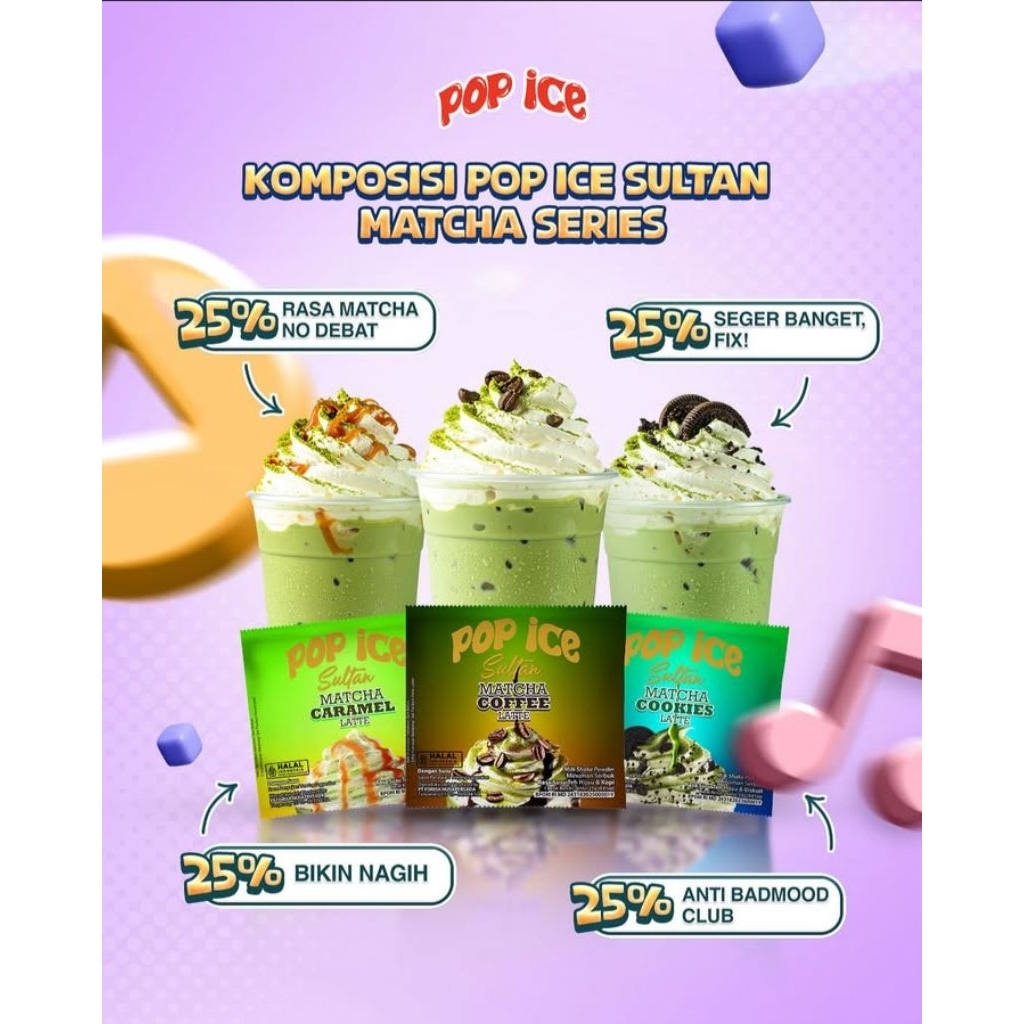 

POP ICE Sultan series all varian rencengan (10 pcs)