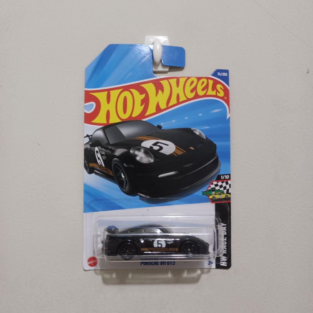 Hotwheels Porsche 911 GT3 Hitam