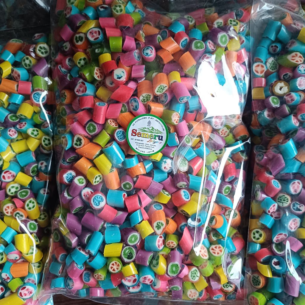 

1 KG STICKY CANDY VIRAL SEMERU LOLIPOP