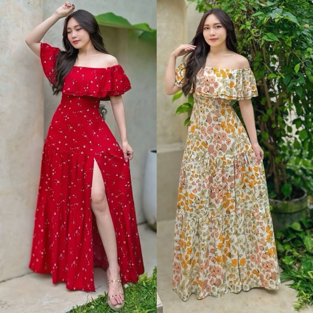 TANTANSHOP88 /ARABELLA Dress/Dress Pantai/Dress Bali/Maxi dress/Dress pesta/Dress sexy