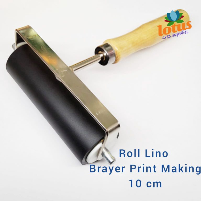 

KODE H63B Rubber Roller Lino Brayer Printmaking 1 cm Rol Karet