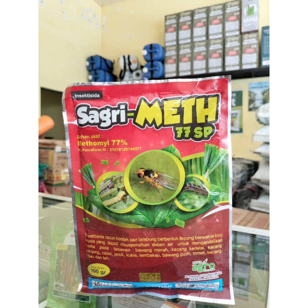insektisida SAGRI-METH 77 SP 100 gram
