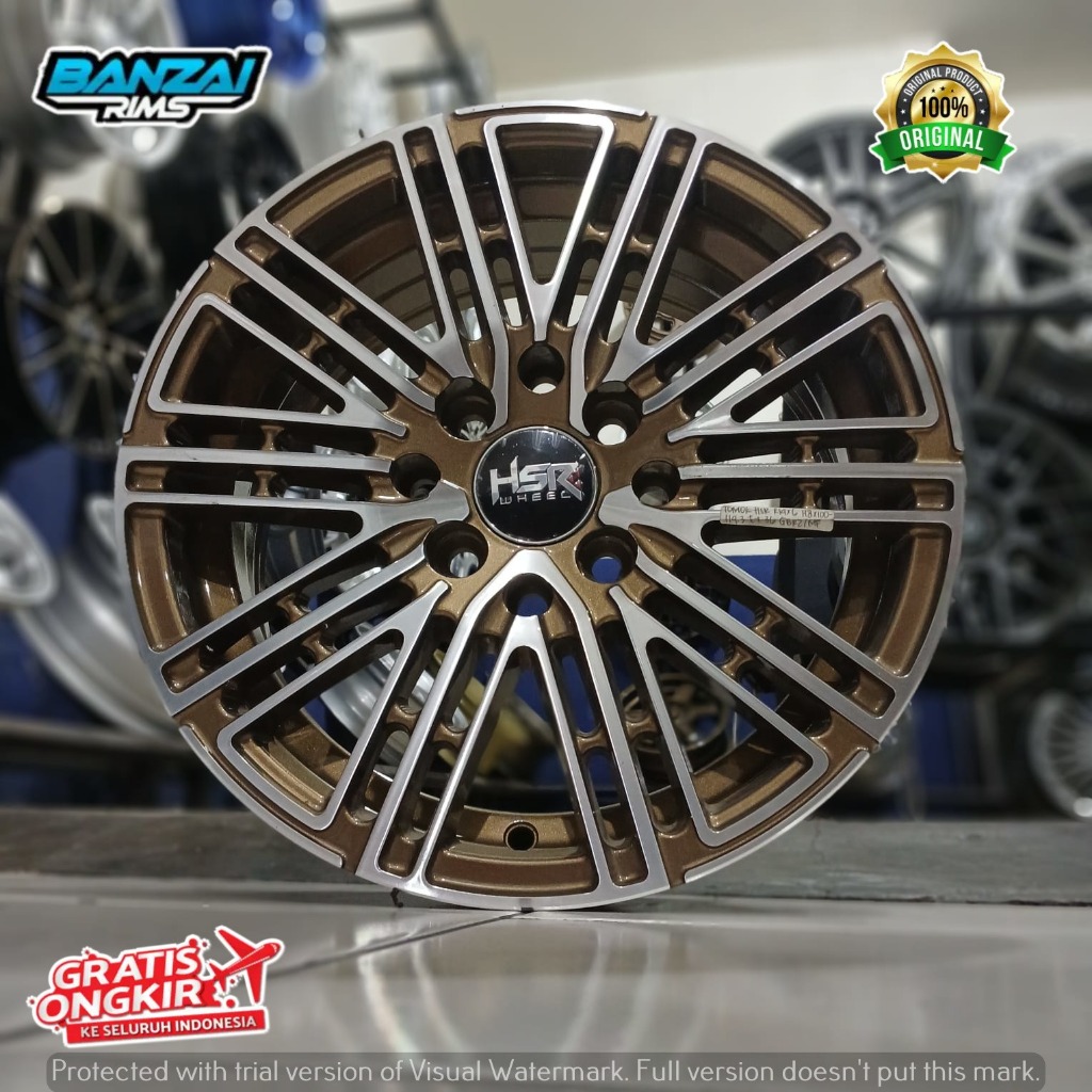VELG MOBIL HSR WHEEL 14 UNTUK MOBIL AGYA AYLA BRIO CALYA SIGRA AVANZA XENIA