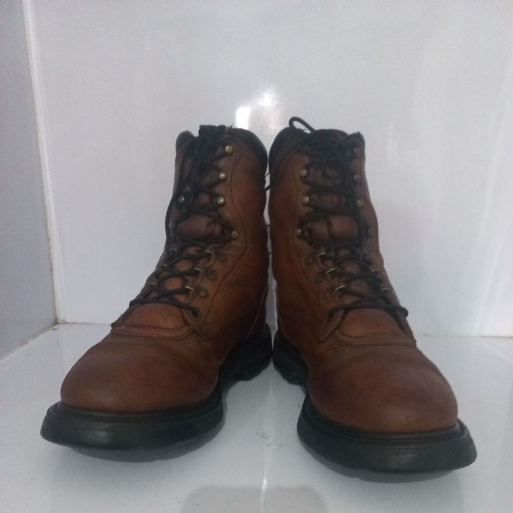 sepatu rider/work Usa boots REDWING vintage sz.42 ganteng gagah