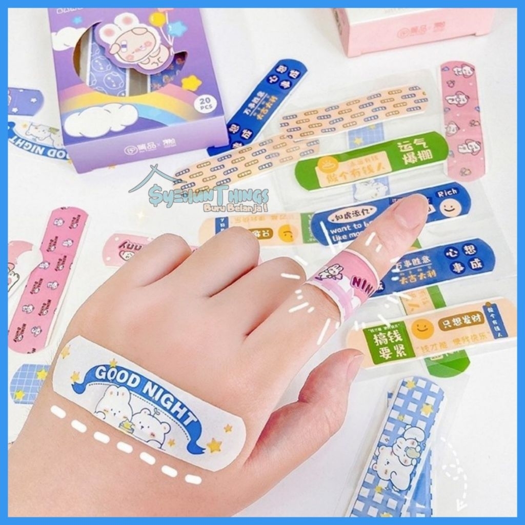 Hansaplast Karakter Lucu Anti Air Plester Luka Anak dan Dewasa