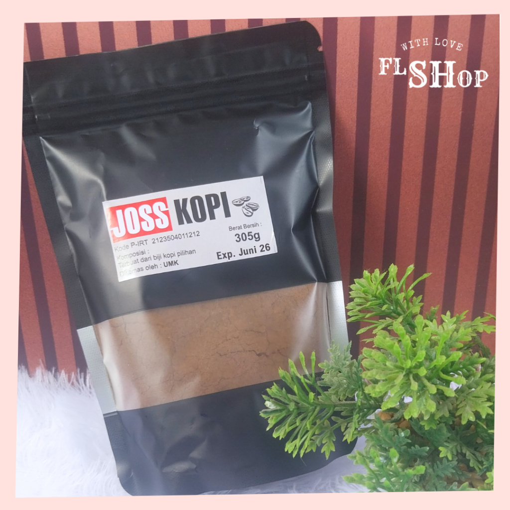 

FLSHOP05 - JOSS KOPI ASLI MADE BY UMK / KOPI BUBUK MURNI / KOPI HITAM BUBUK