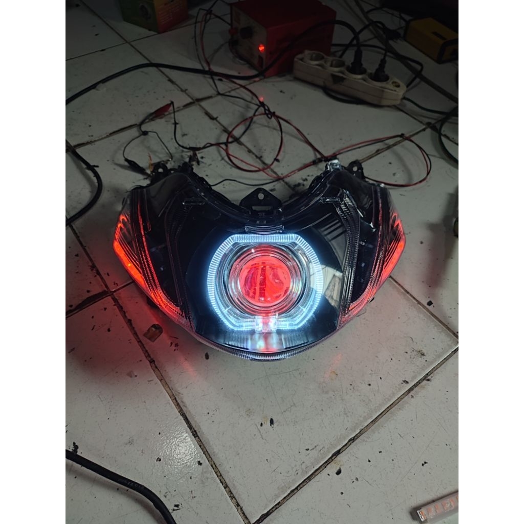 REFLEKTOR LAMPU DEPAN MIO M3 BILLED BILED MIO M3 ALIS RUNING