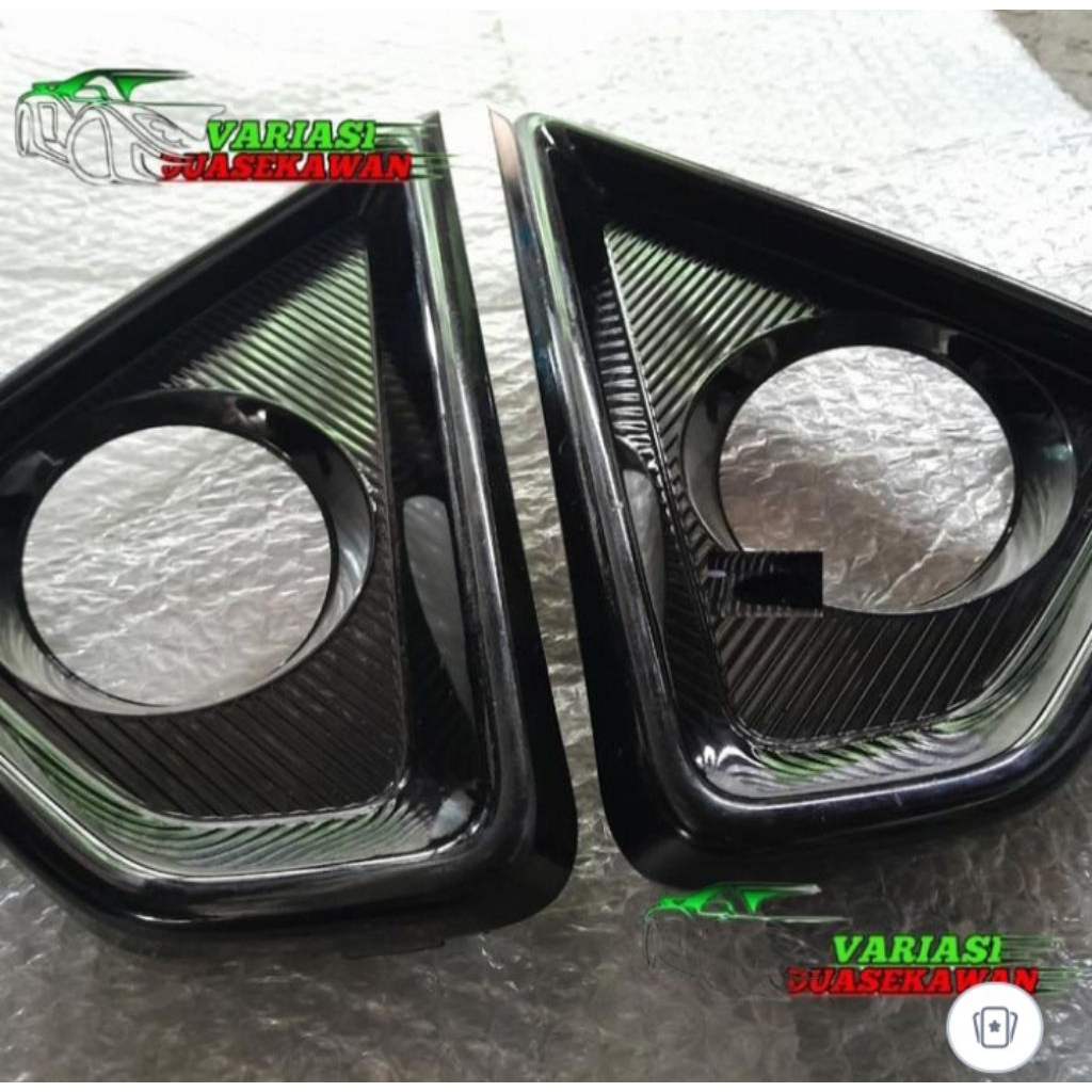COVER FOGLAMP SIGRA 2019-2020 HITAM GLOSSY
