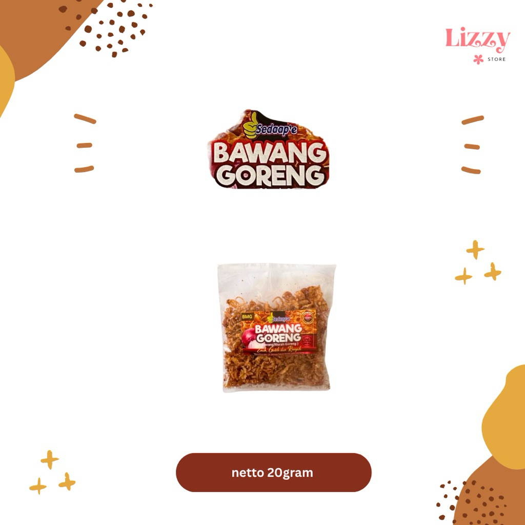 

Bawang Merah Goreng Sedaap’e Siap Saji 20gram