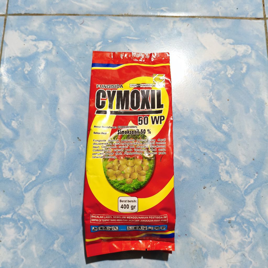 CYMOXIL 50 WP - Fungisida Sistemik dan Kontak 400 gram