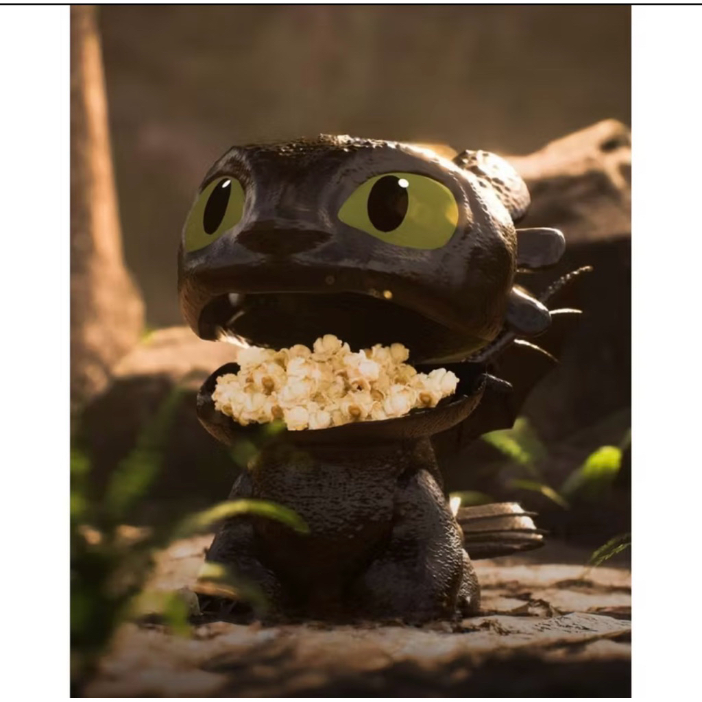 

HOW TO TRAIN YOUR DRAGON EXCLUSIVE MERCHANDISE - POPCORN BUCKET 50 oz