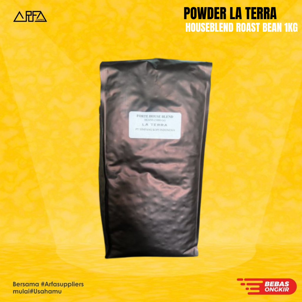 

La Terra Biji Kopi Forte Houseblend Roast Bean 1 kg