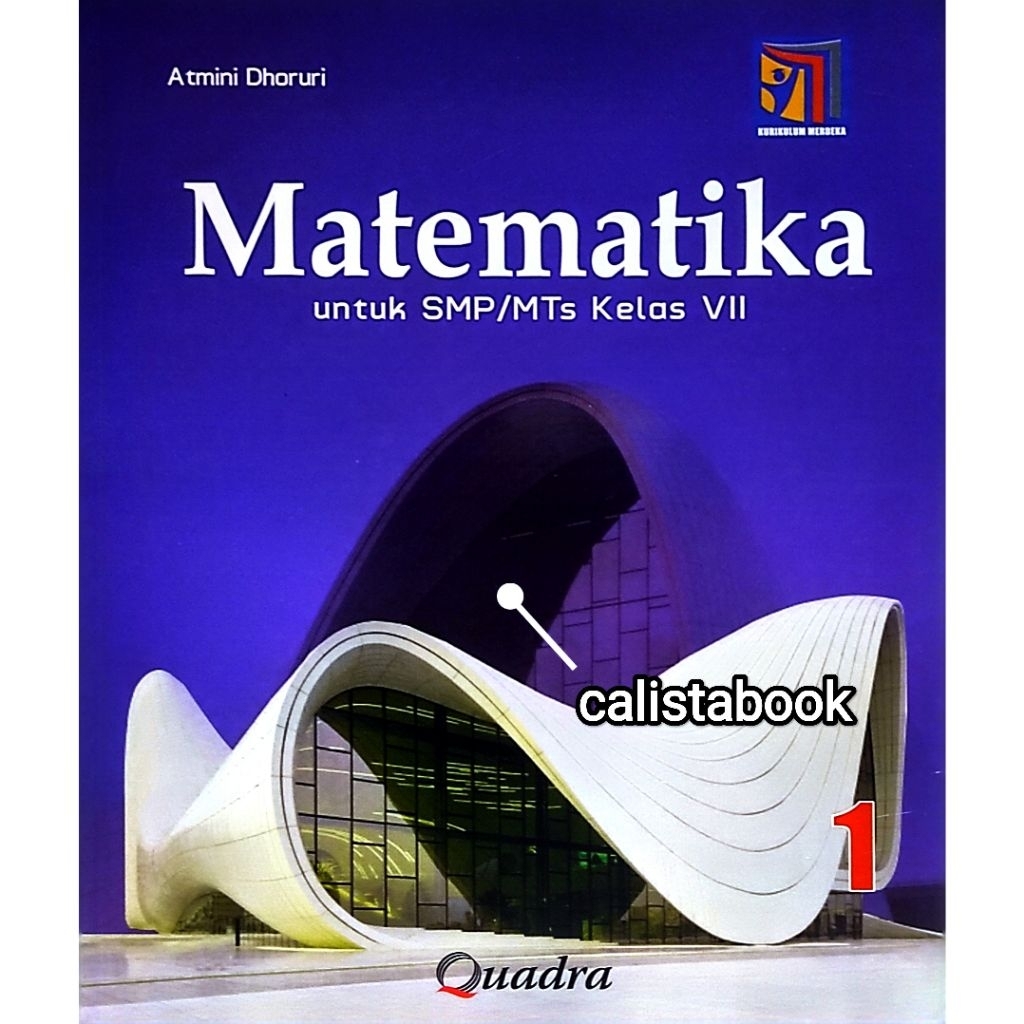 MATEMATIKA SMP/MTs kelas 7,8,9 
KURIKULUM MERDEKA 
QUADRA