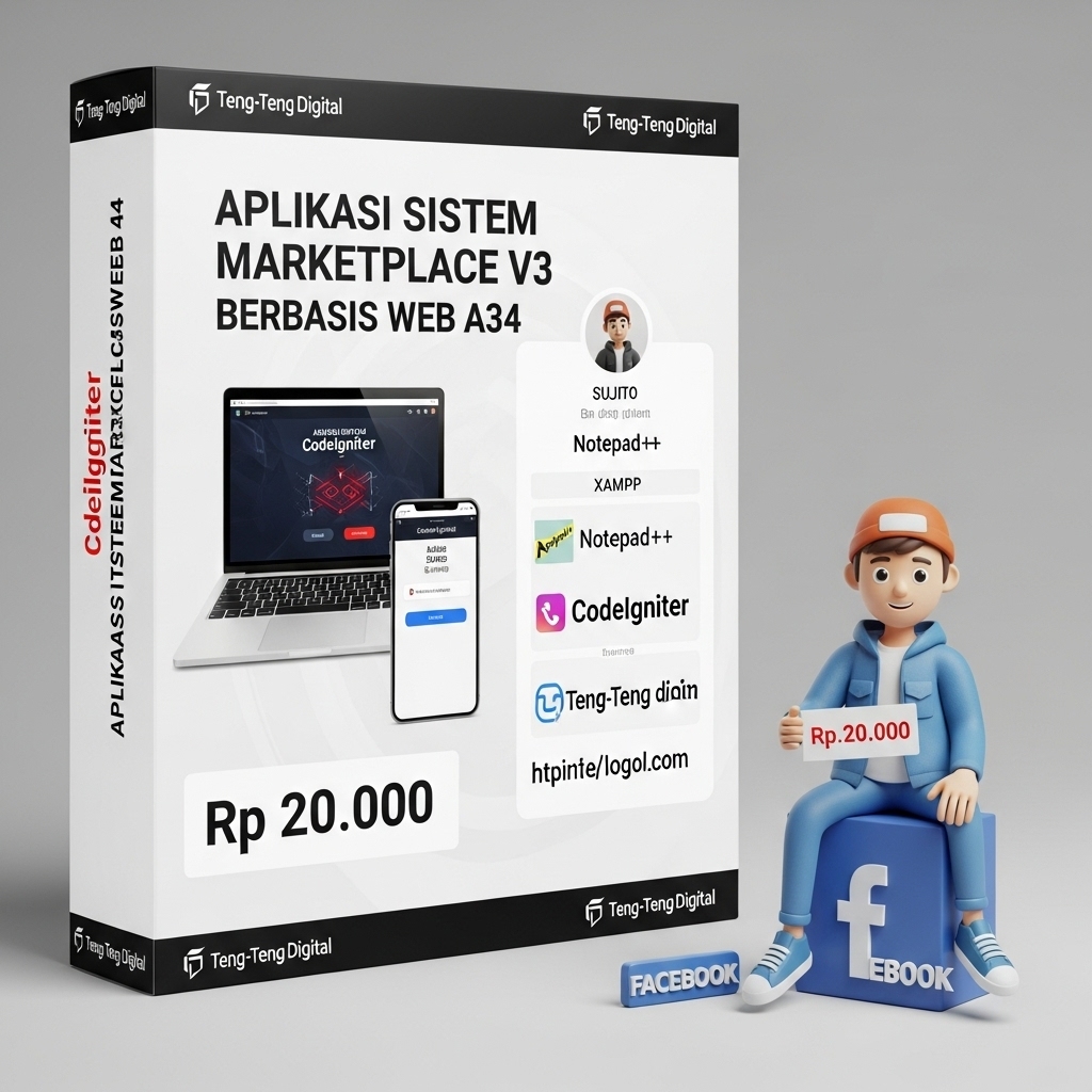 APLIKASI SISTEM MARKETPLACE V3 BERBASIS WEB A34