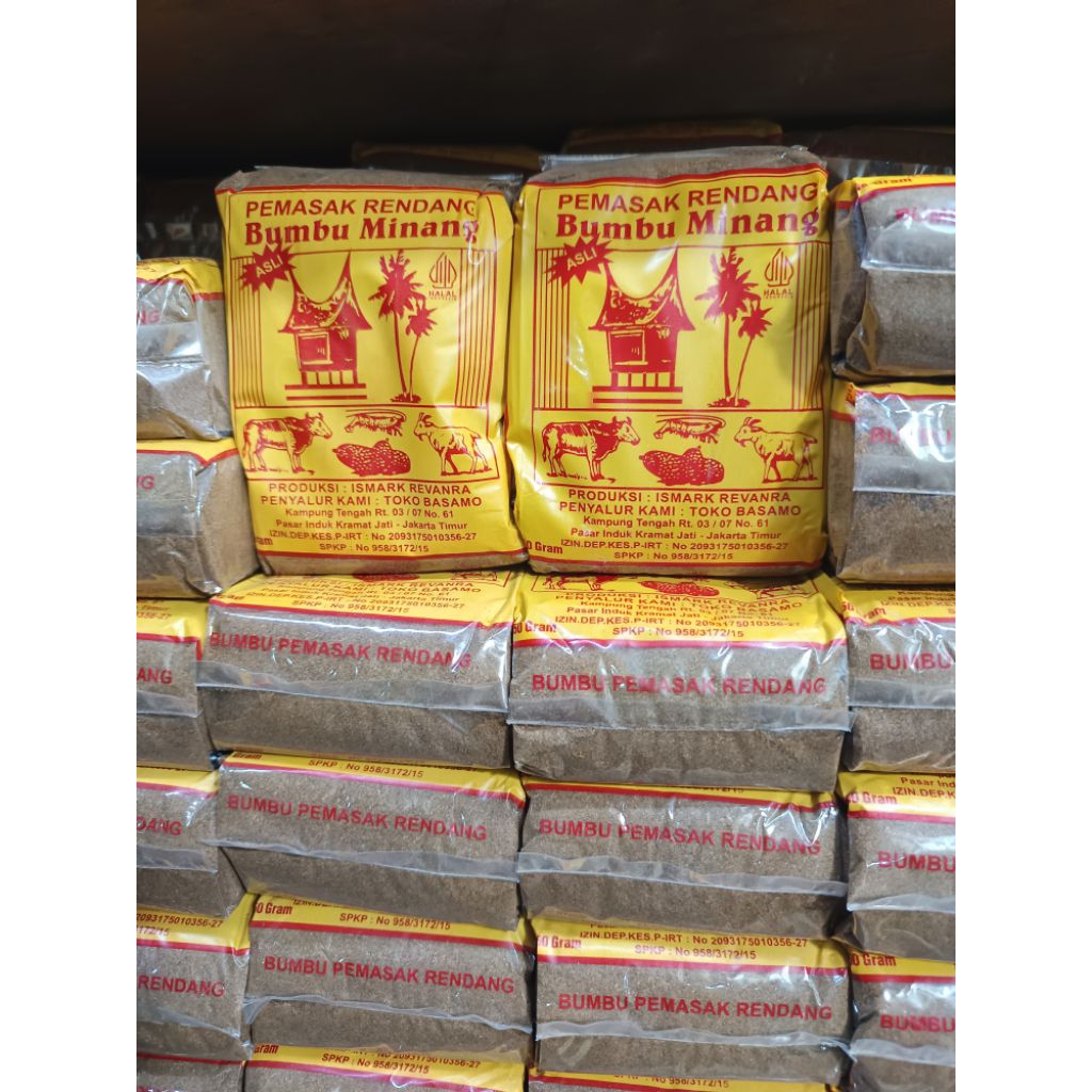 

BUMBU MINANG ASLI PADANG/BUMBU RENDANG PADANG/ 1 KG/BUMBU MASAK/REMPAH REMPAH