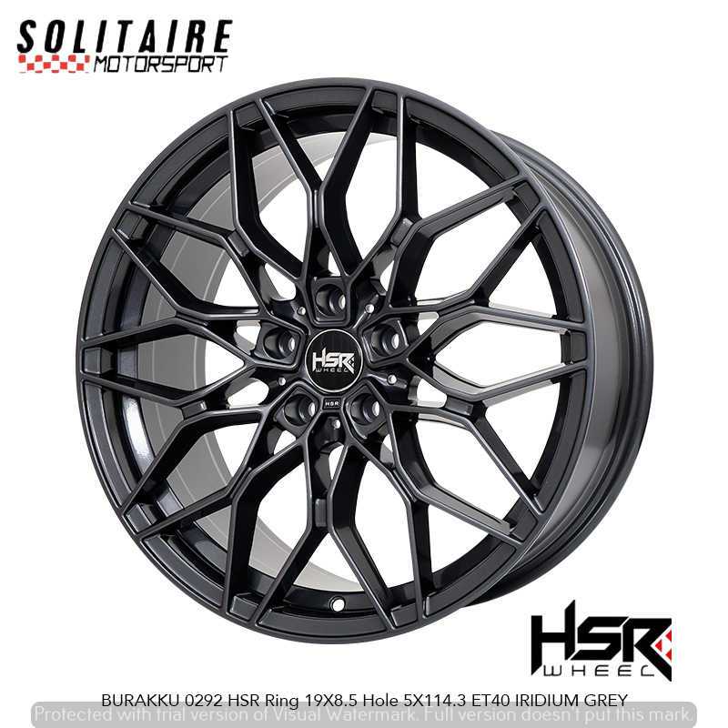 velg hsr racing ring 19 untuk zenix, velg hsr burakku r19 gratis ongkir