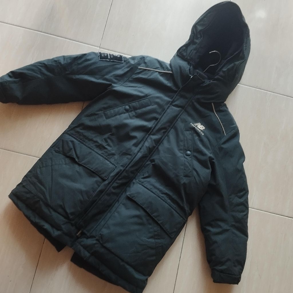 Jacket Bulang NB NEW BAL@NCE Casual Vintage Winter Gunung Hoodie Original