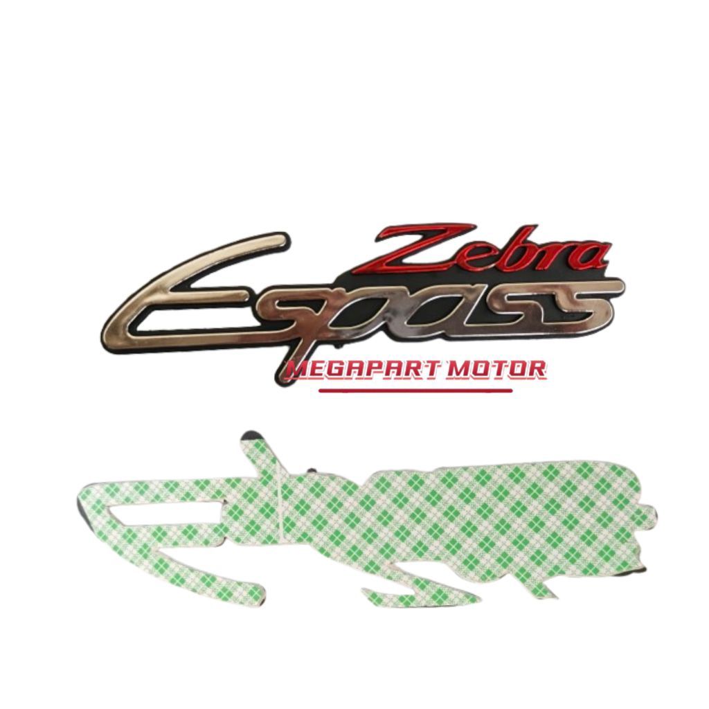 Emblem Sticker Logo Daihatsu ZebraEspass