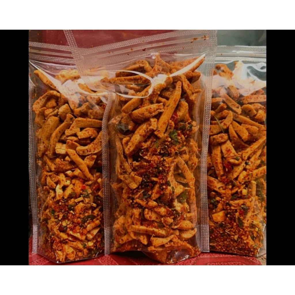 

basreng pedas gurih daun jeruk