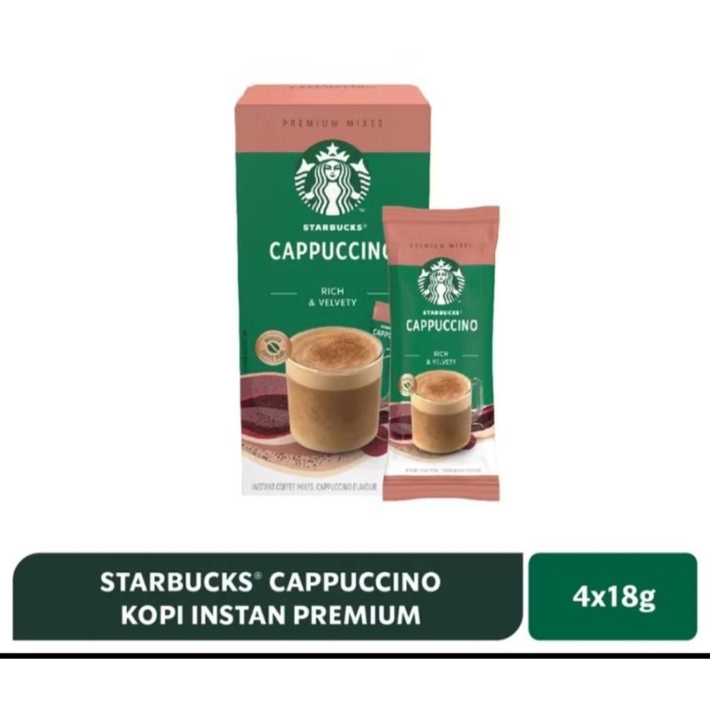 

Starbucks Kopi Instan Premium 18g x 4 pcs