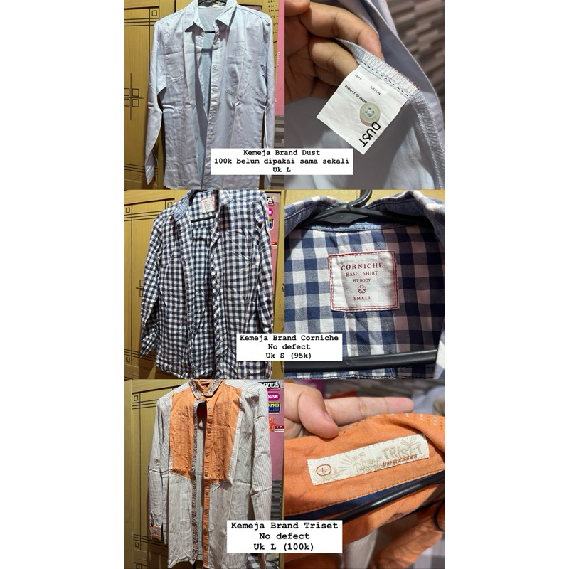 PRELOVED Kemeja Corniche