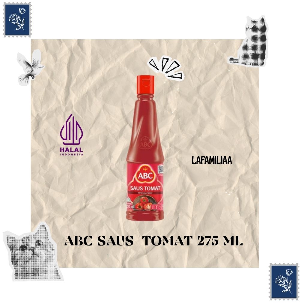 

Abc Saus Tomat 275ml