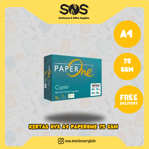 

Kertas HVS A4 PaperOne 75gsm