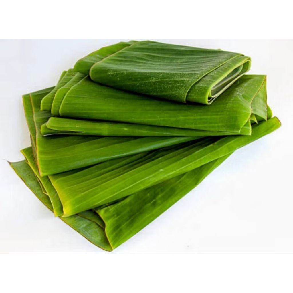 

Daun Pisang Segar 1 kg I Bungkus Masakan Tradisional Lebih Harum & Alami I Cocok untuk Pepes, Lontong
