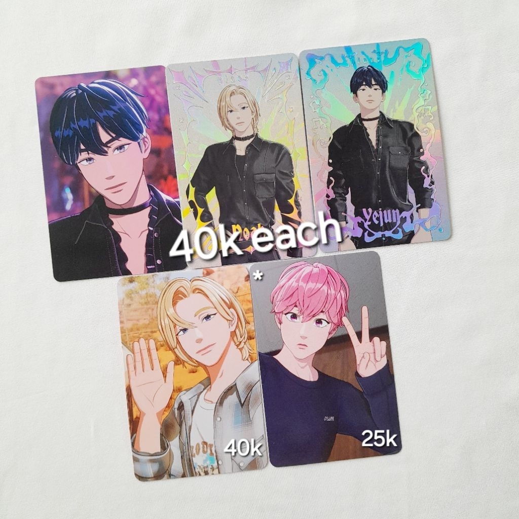pc photocard plave yejun noah bamby pack march caligo pt 1 vanguard starshard ss peppero
