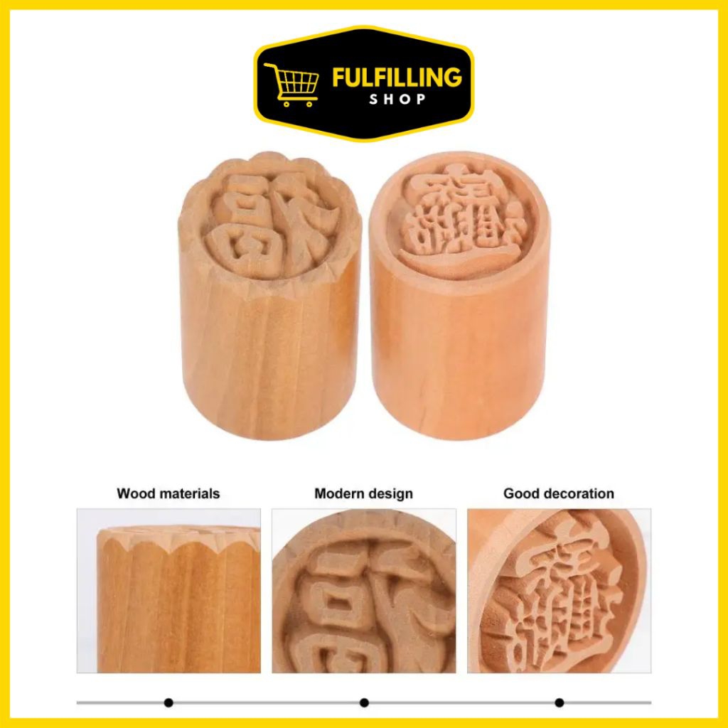 Stempel Pao / Stamp Pao / Stempel Bakpao / Stempel Kue Bahan Kayu Premium Import