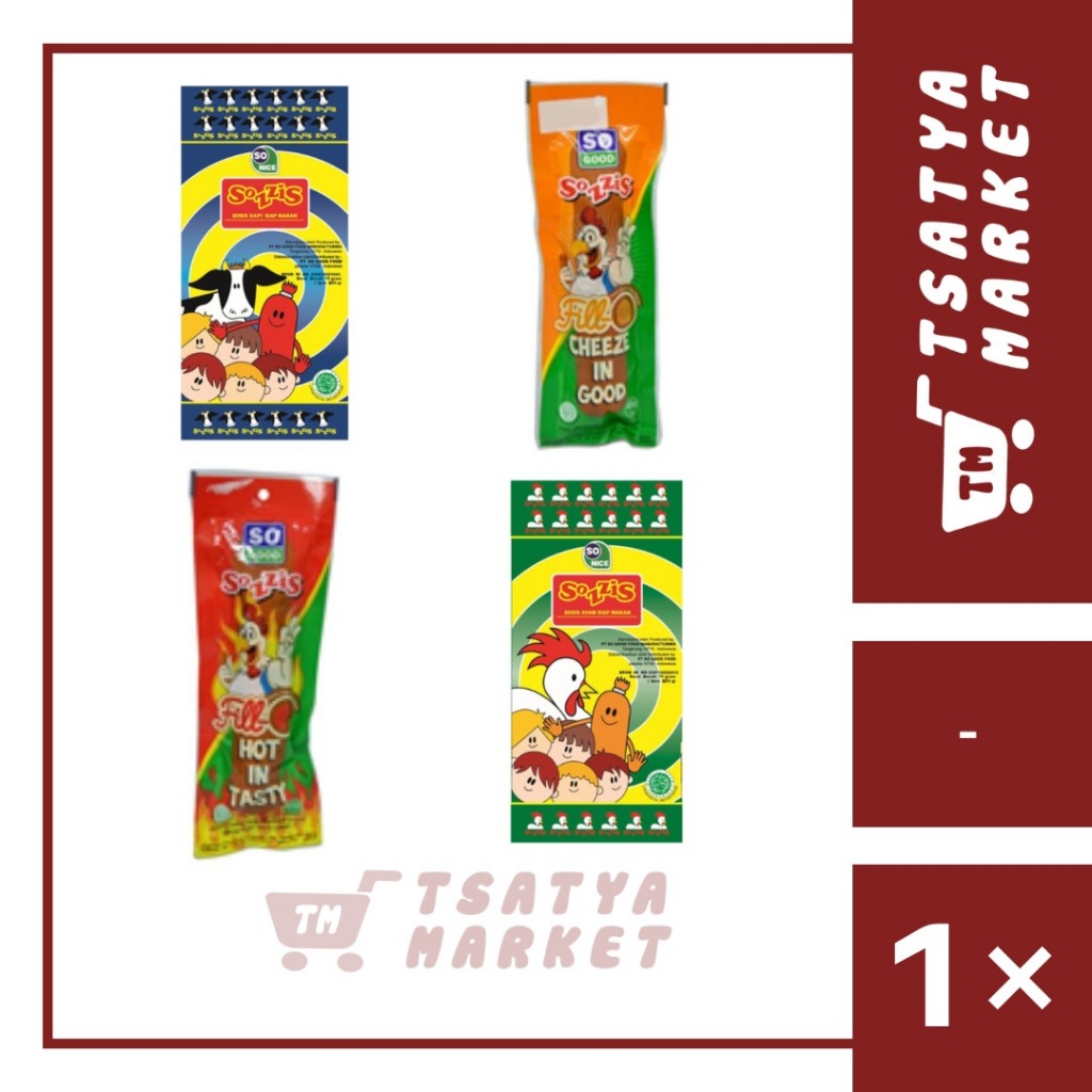 

SOZZIS FILL O - SOSIS SIAP MAKAN - SOSIS SAPI AYAM 75GR