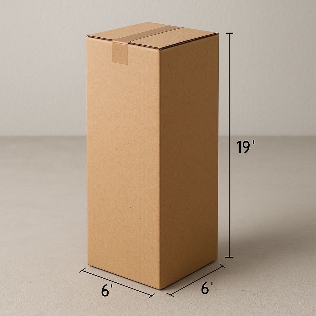 

Kardus Packing Polos Luar Dalam Ukuran 6 X 6 X 19 - Bahan Baru dan Tebal