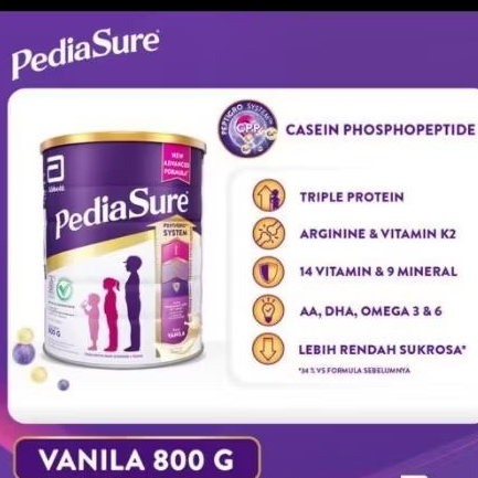 

Susu Pediasure 800 gram Vanilla