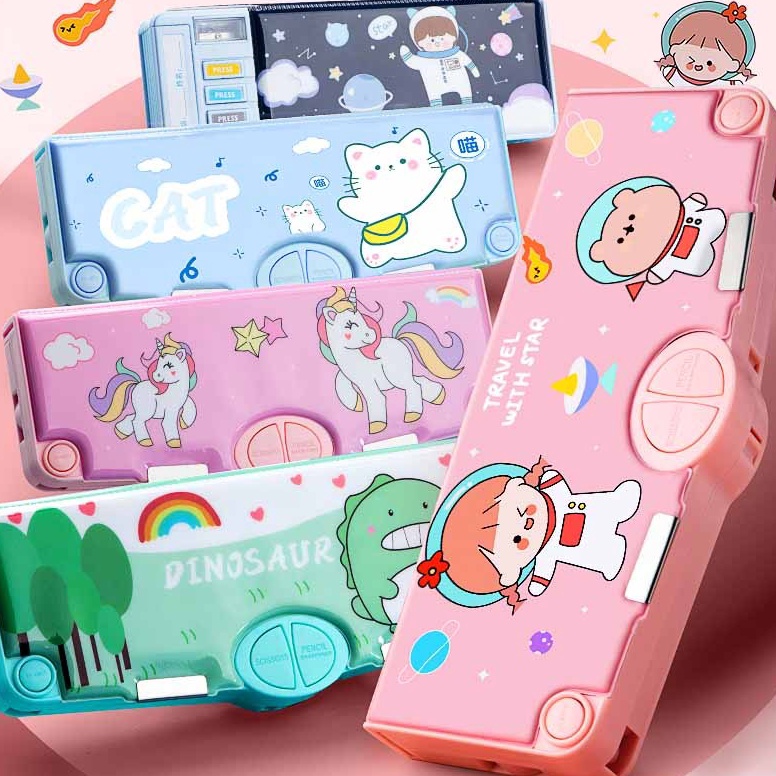 

Produk trendy Kotak Alat Tulis Multifungsi Dengan Tutup Magnetik