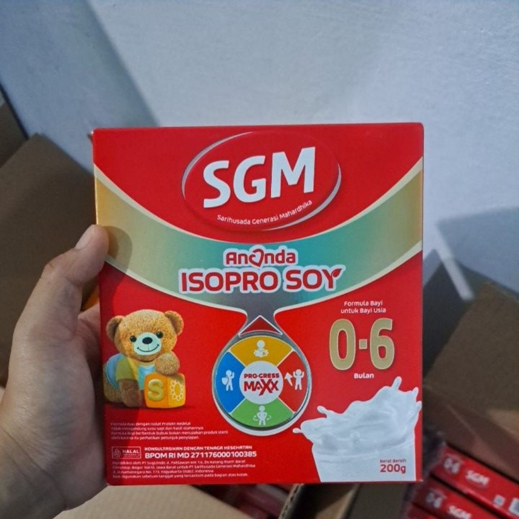 SGM Soya 0-6, 6-12 bulan