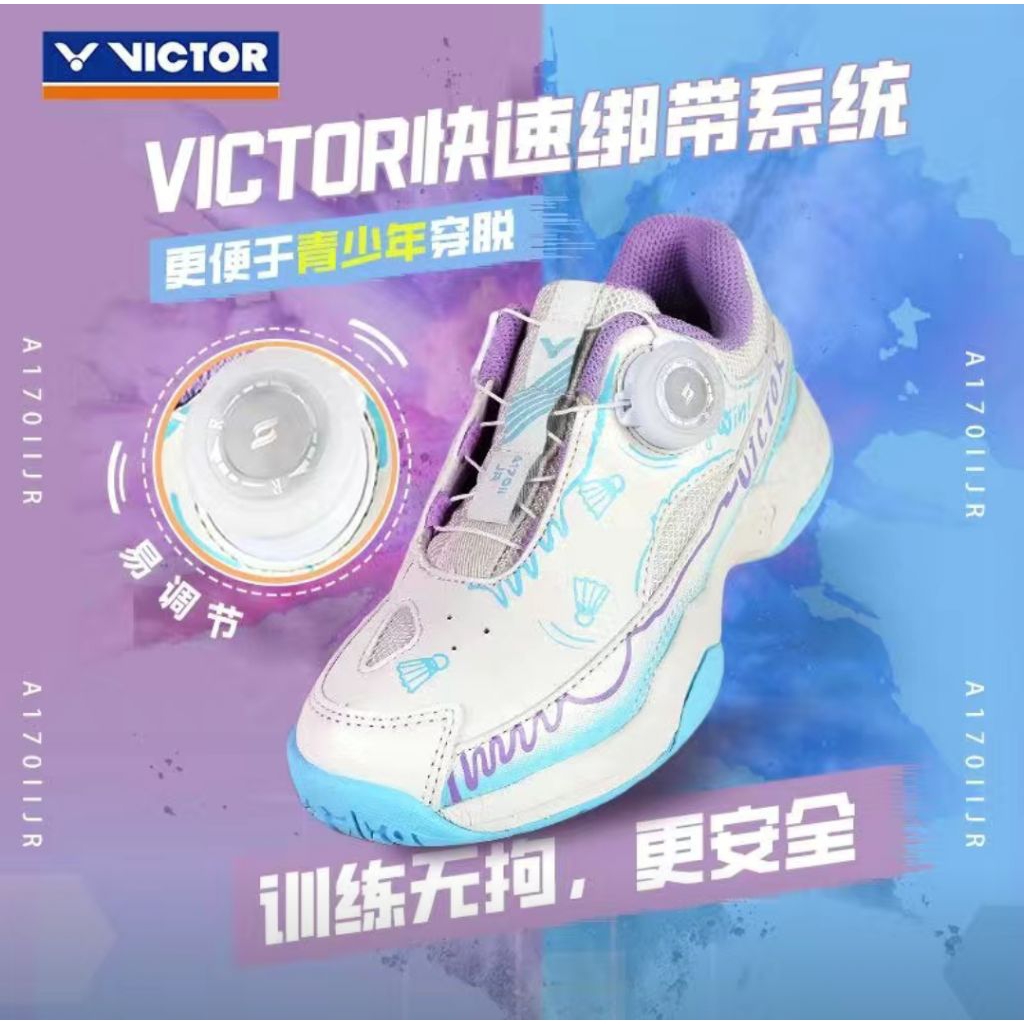 Exbill sepatu bulutangkis Victor JR P6500 A660JR 9500JR A396JR A170JR boa A970JR A363JR P8500JR A A1