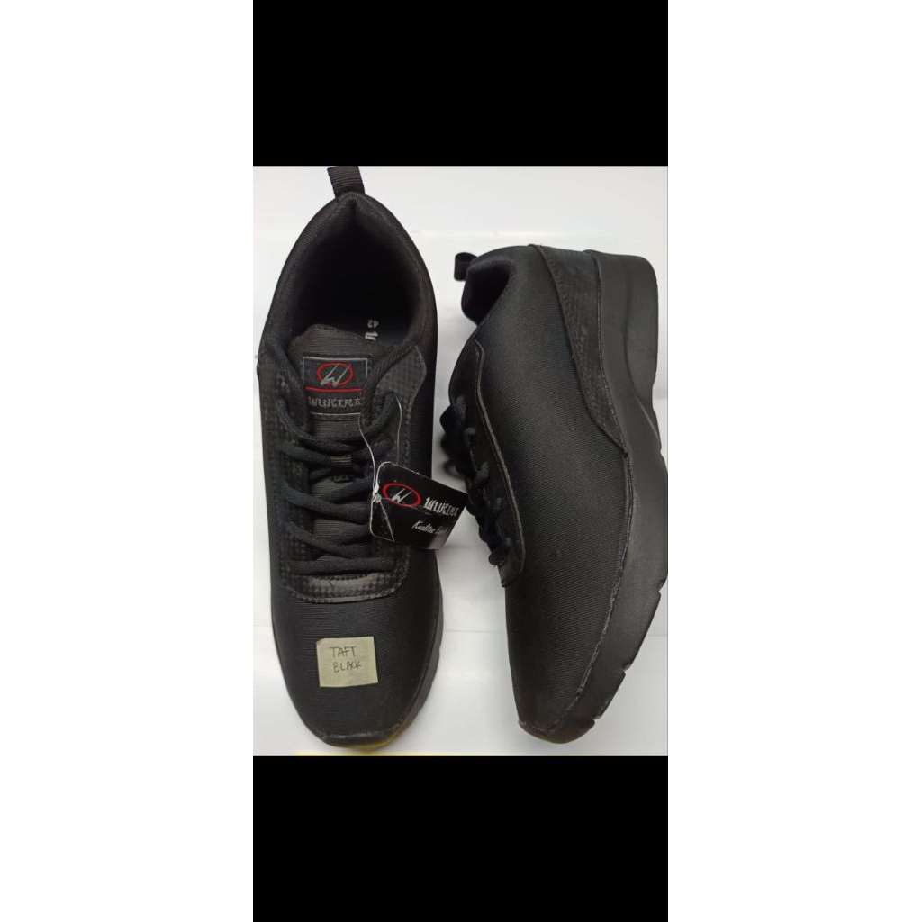 Sepatu WUKIRA TAFT BLACK ORIGINAL WUKIRA