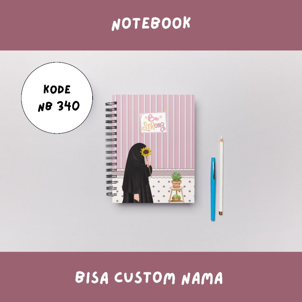 

Notebook Muslimah A5 60 lembar (120 halaman)