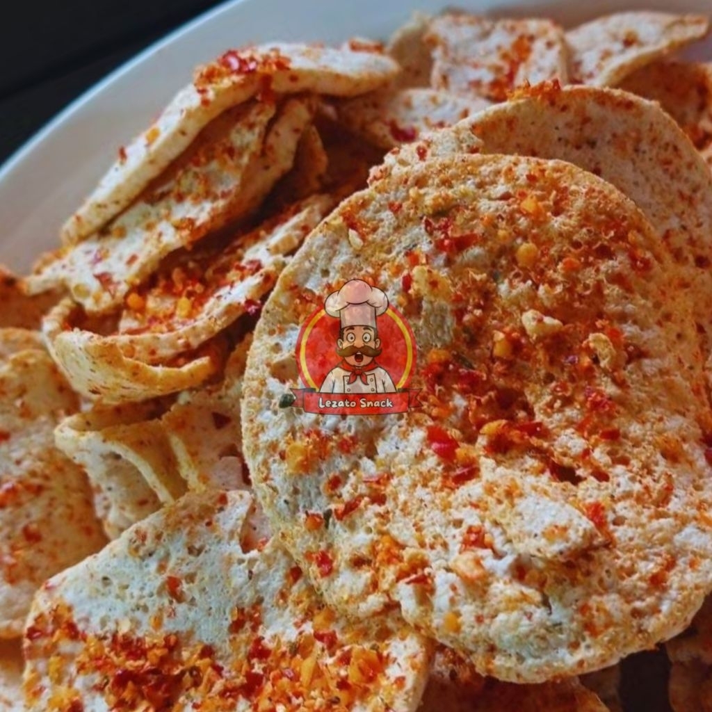 

Basreng Koin Bulat Pedas Daun Jeruk Kemasan 250gr