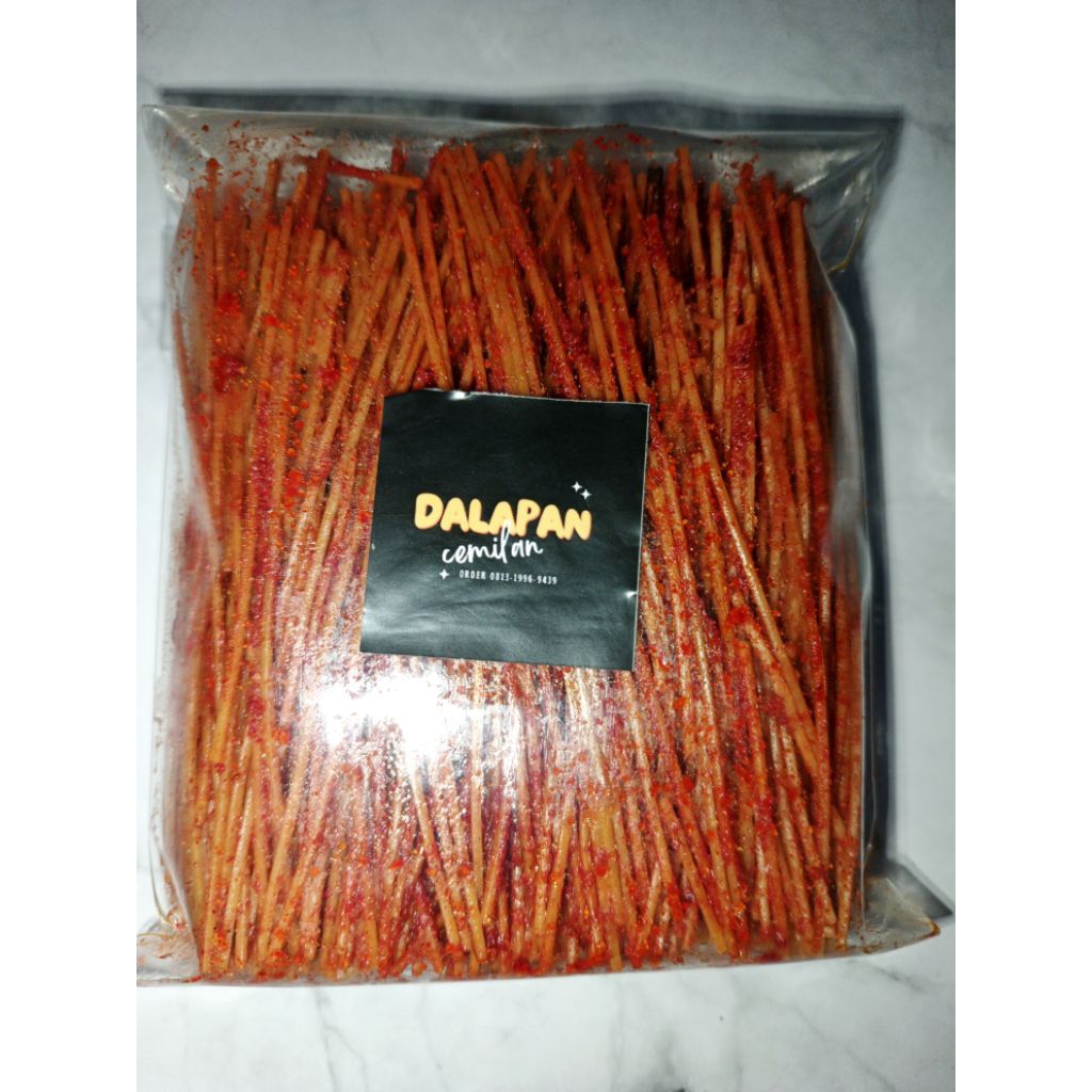 

LIDI LIDIAN KECIL RASA ASIN & PEDAS GURIH ENAK NAGIH BERAT 200GR