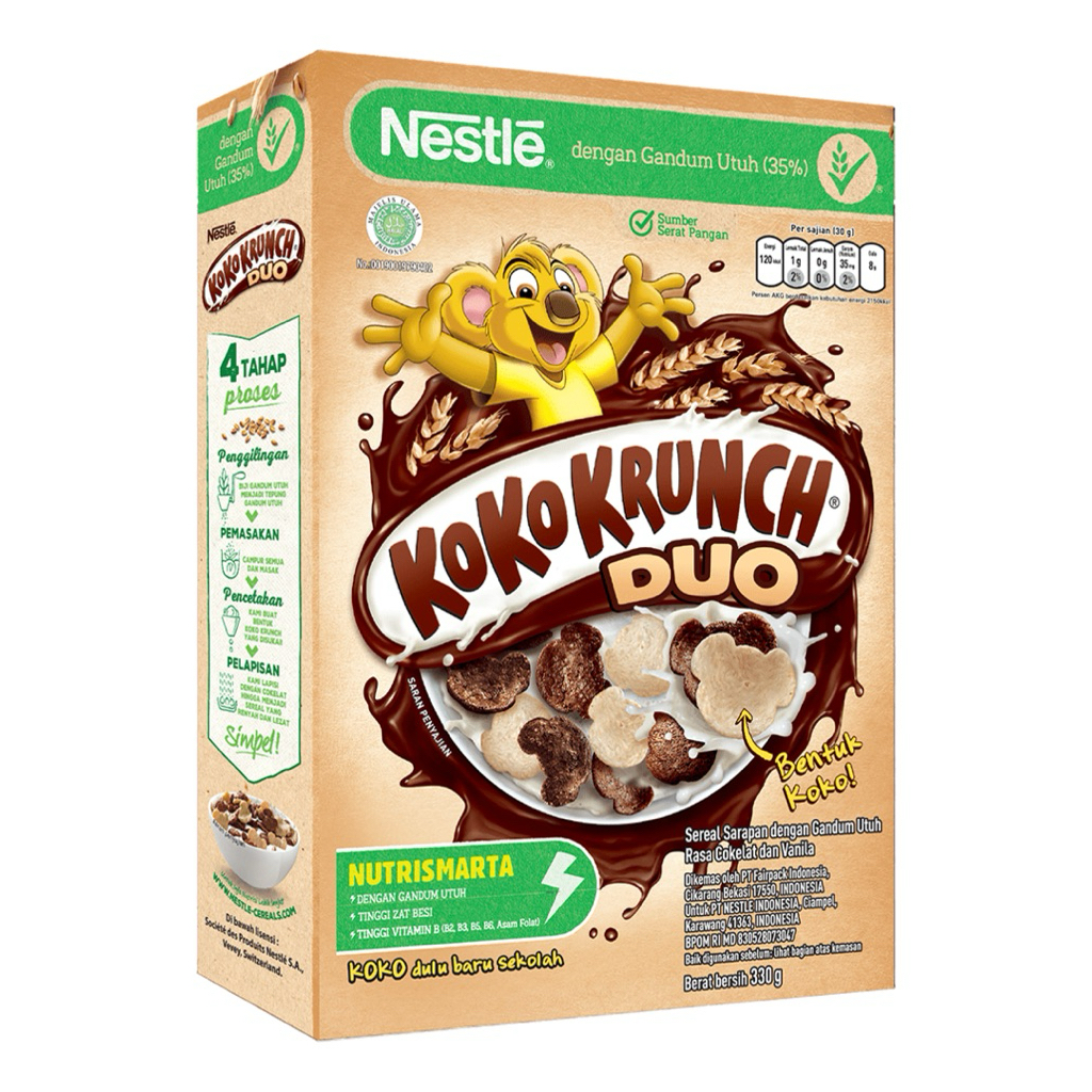 

NESTLE Koko Krunch Duo Sereal 170 Gram