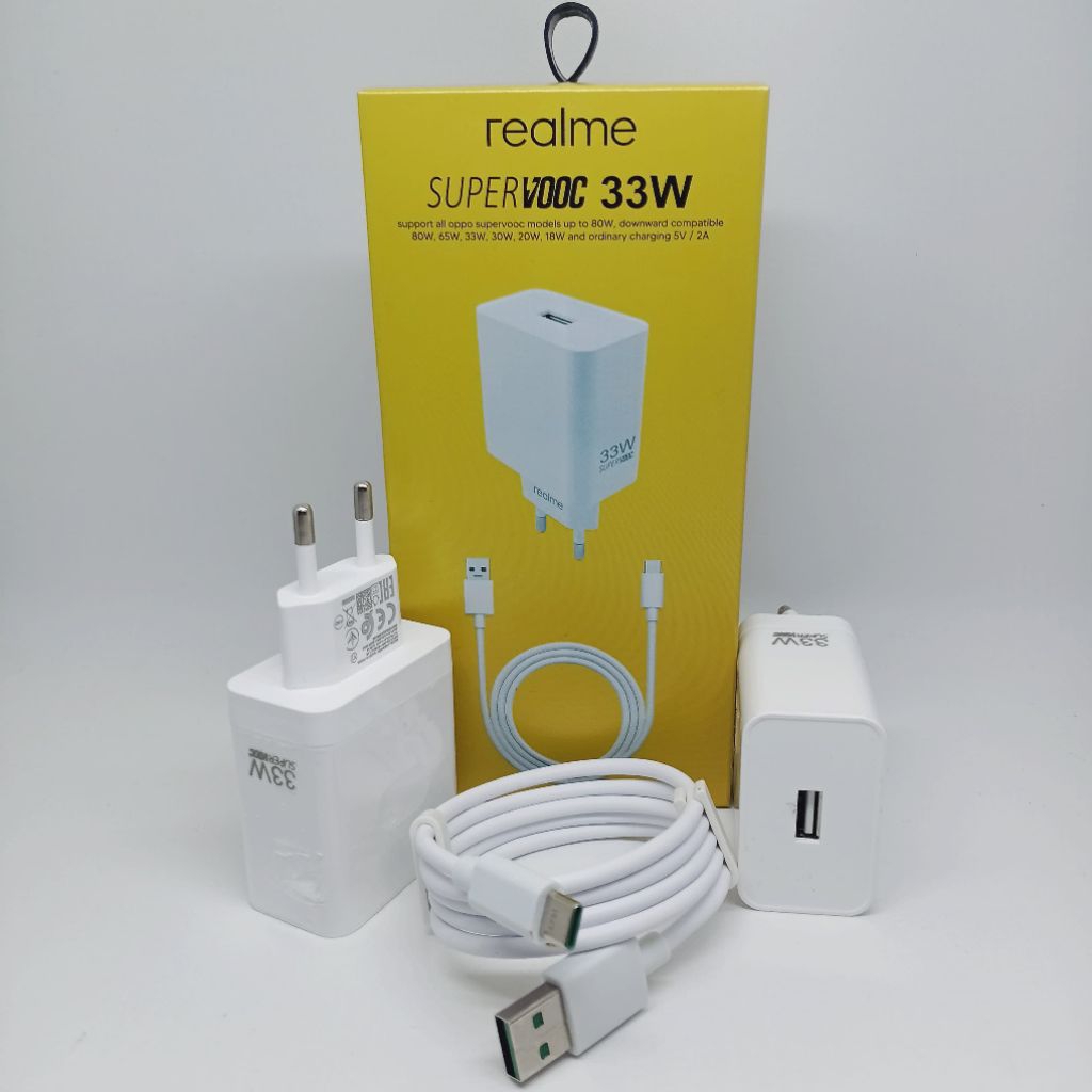 CHARGER CASAN REALMI NARZO 50 NARZO 50I NARZO 30 FAST CHARGING 33WT ORIGINAL