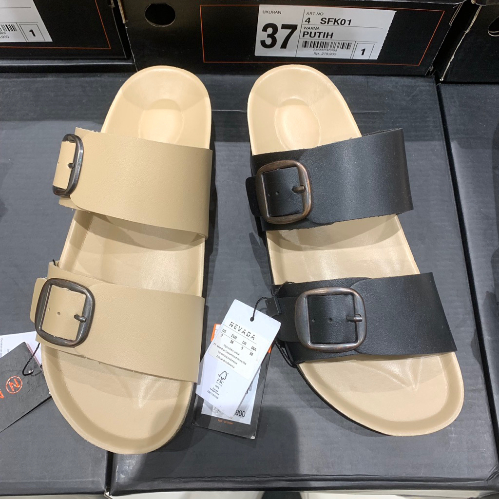 NEVADA Sandal Selop Wanita Model Gesper Promo Murah Original by Matahari