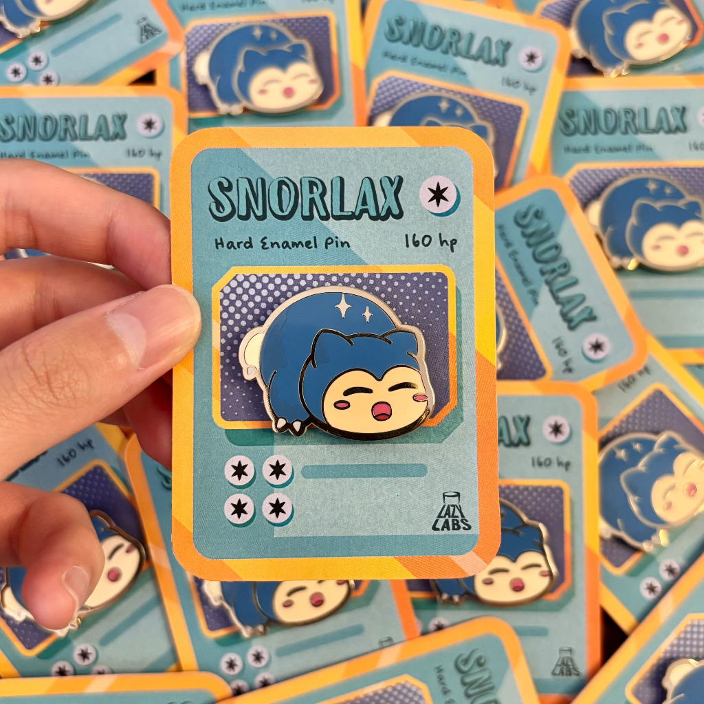 Pokemon Hard Enamel Pin - SNORLAX