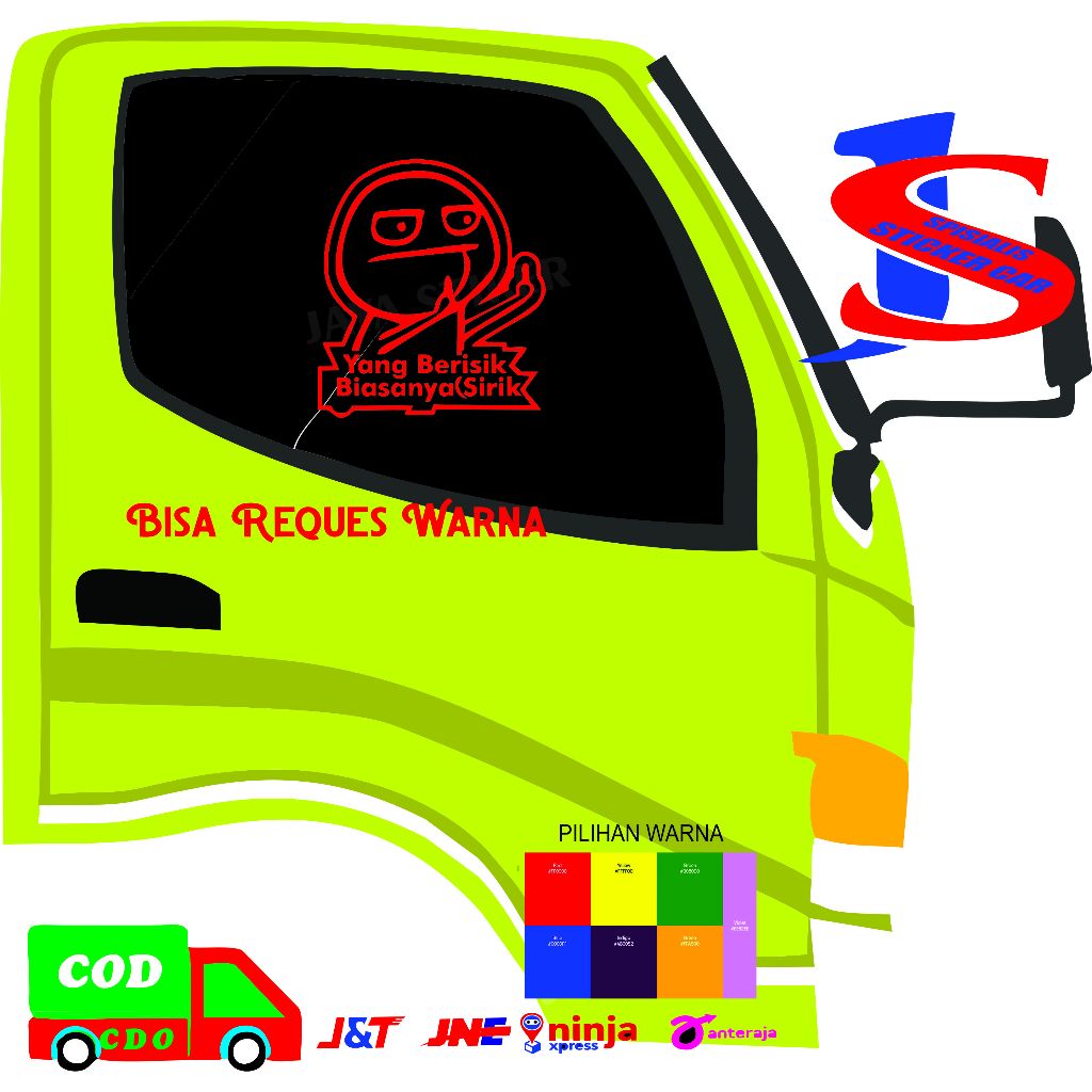stiker kaca mobil truk pick up stiker pintu kaca mobil truk pick up stiker pintu bak truk