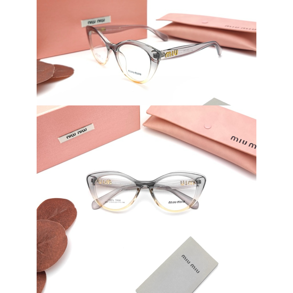 Frame kacamata Wanita Miumiu 6507 Kacamta Anti radiasi Kacamata minus